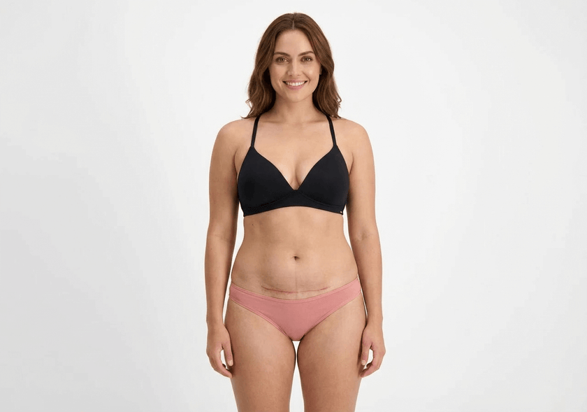 C-Section Underwear Persimmon
